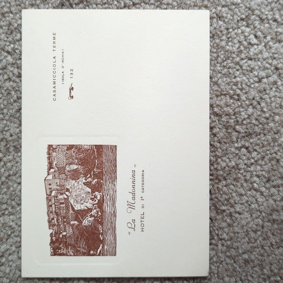 Vintage Italian Hotel Postcards - Picture 3 of 4